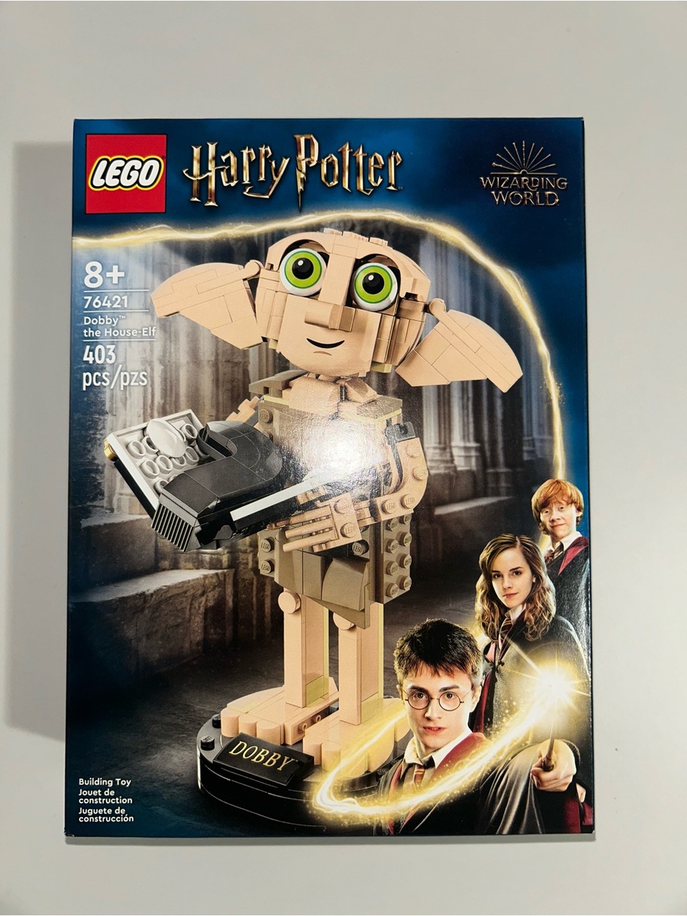 Lego Harry Potter Dobby Figure in Tan and Black